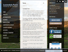 Tablet Screenshot of lavendalefarm.com